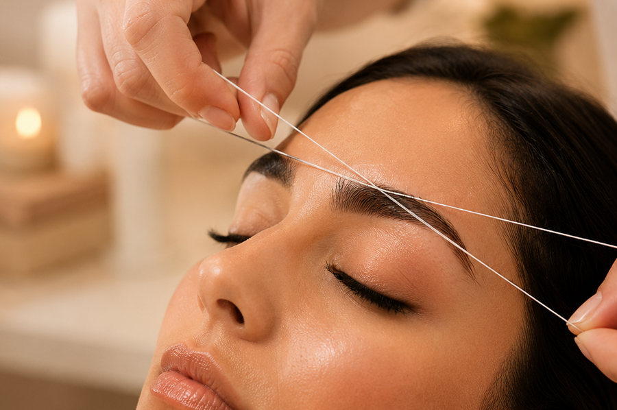 Threading og hårfjerning med tråd hos Clinique Nour