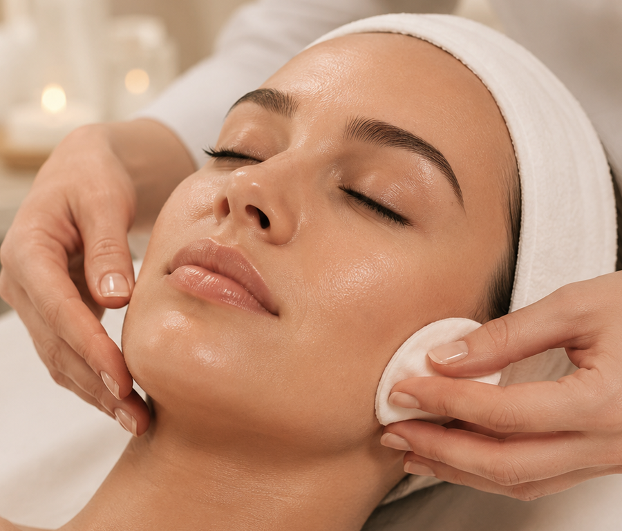 Ansigtsbehandling hos Clinique Nour i Aarhus